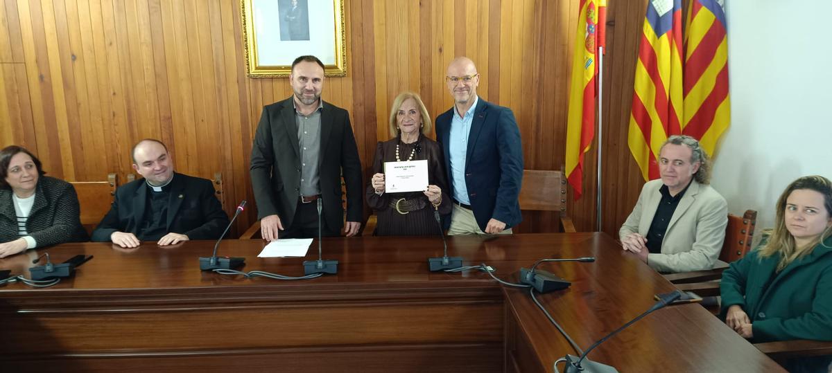 Entrega de la distinción Metge Joan Lliteres, que este año se ha concedido al grupo Respiralia.