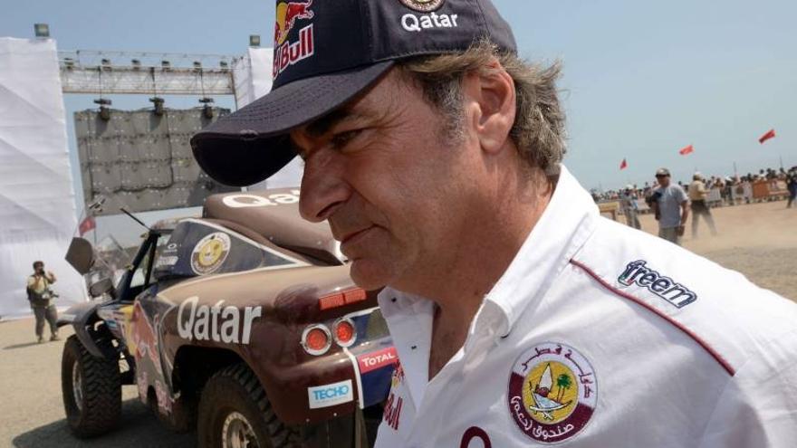 Carlos Sainz abandona por accidente en la décima etapa