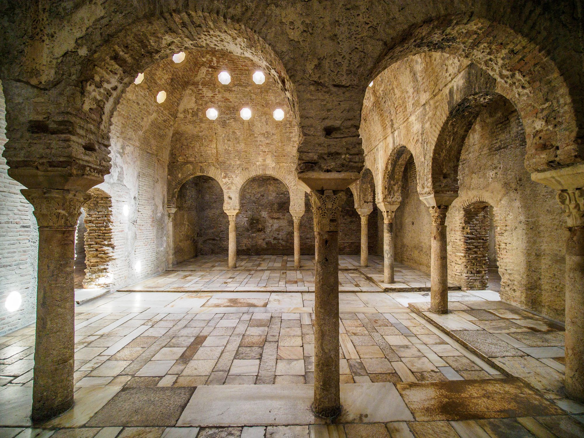 Los antiguos baños árabes conocidos como 'El Bañuelo'