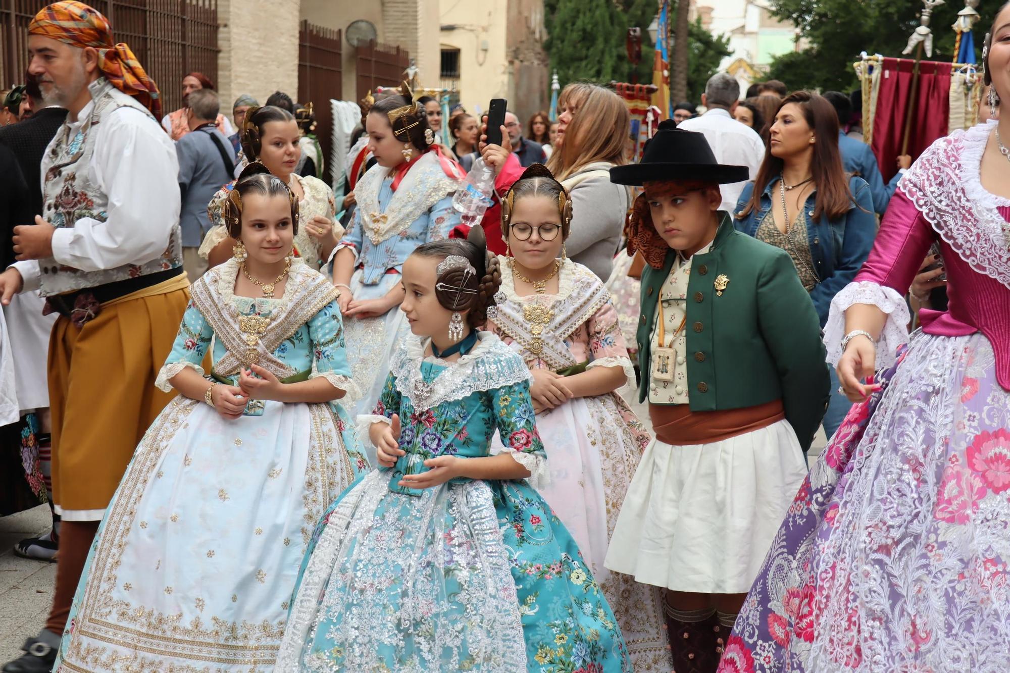 Las comisiones el Marítim, protagonistas en el Homenaje a la Senyera