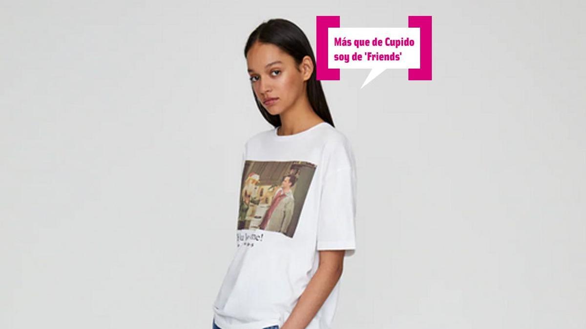 Camiseta de 'Friends', de Pull&amp;Bear