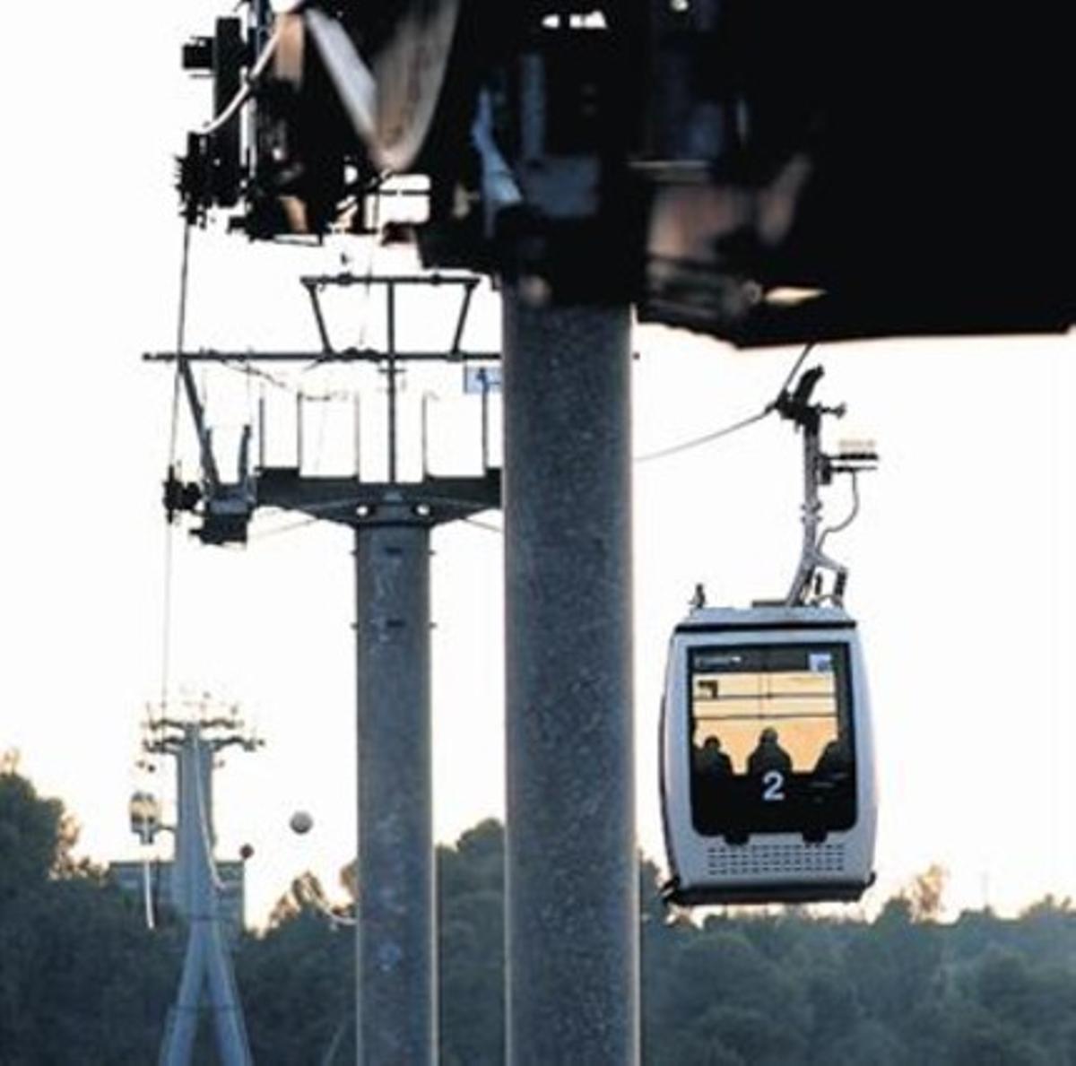 El funicular d’Olesa, un dels afectats per la tisorada, ahir. El funicular d’Olesa, un dels afectats per la tisorada, ahir.