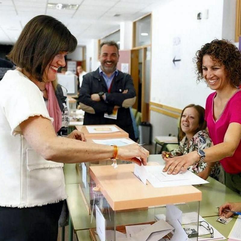 Jornada electoral en Aragón