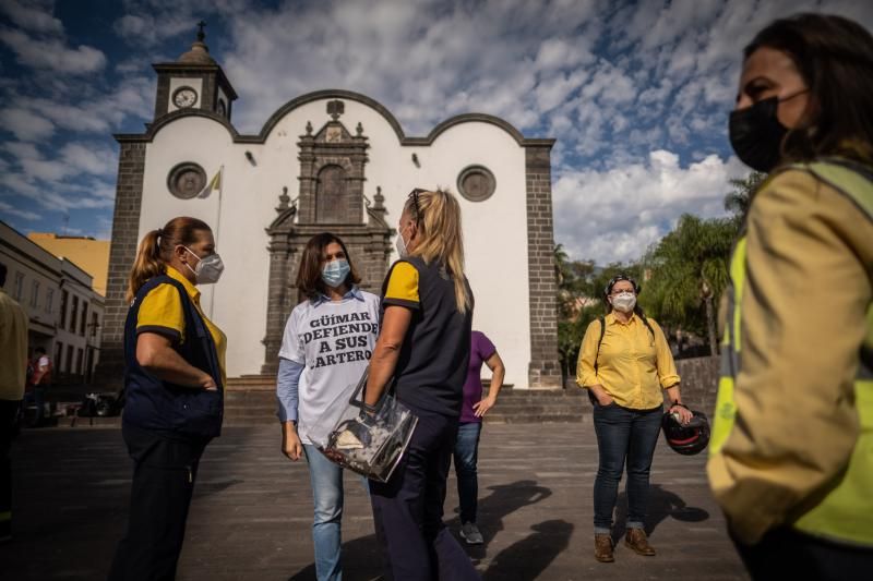 Huelga en Correos en la zona sur de Tenerife