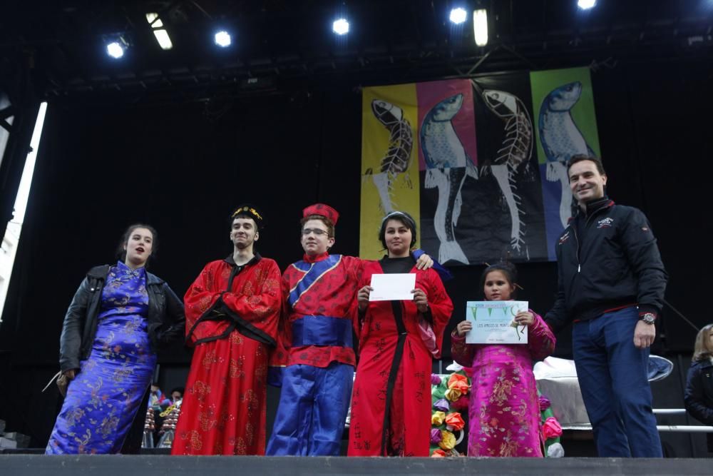 Entrega de premios del Antroxu de Gijón