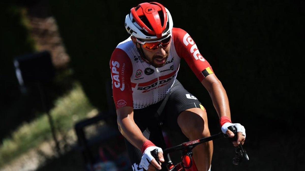 De Gendt durante la gran etapa de hoy