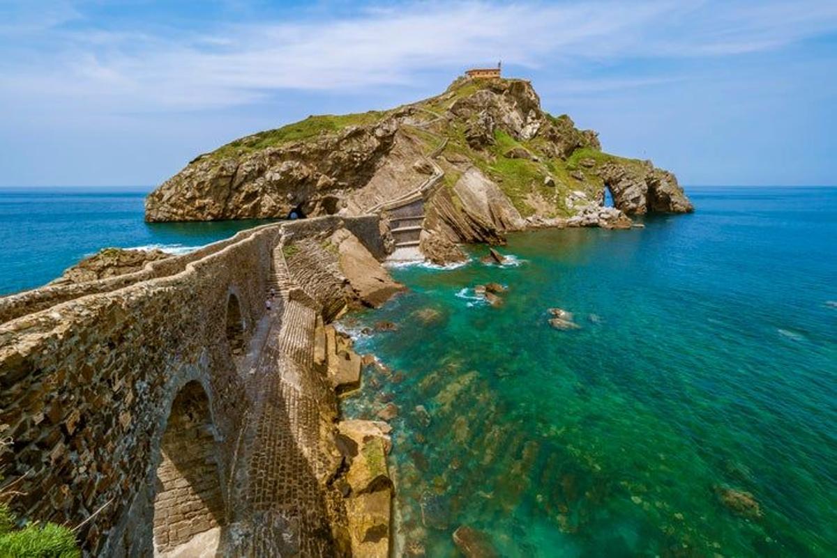 San Juan de Gaztelugatxe en Vizcaya