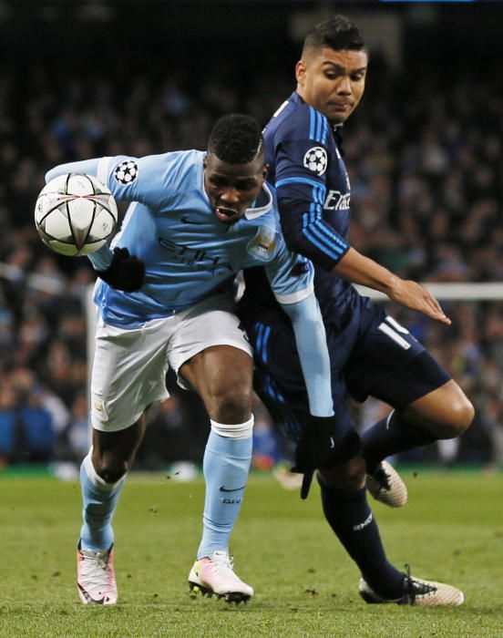 Imágenes del partido entre Manchester City y Real