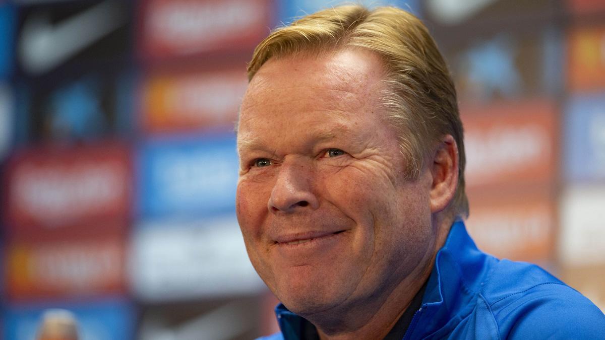 Ronald Koeman, entrenador del FC Barcelona