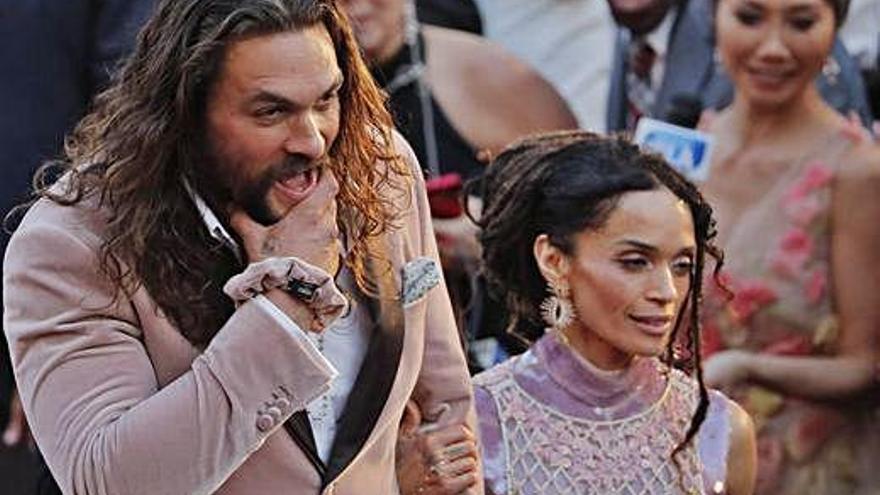 Jason Momoa i Lisa Bonet