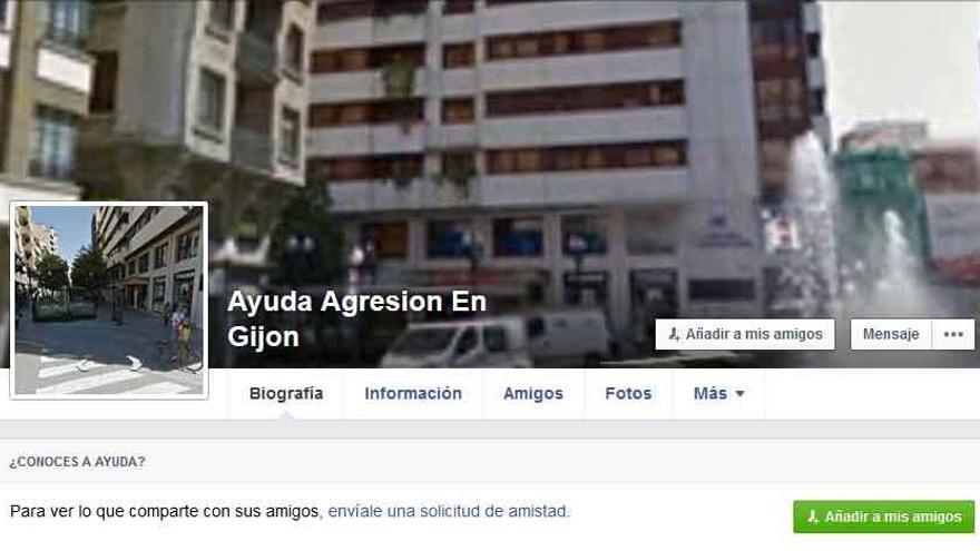 Piden ayuda en las redes sociales para identificar al agresor de un joven de Oviedo