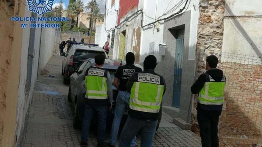 Desarticulado un punto de venta de drogas en el Casco Antiguo