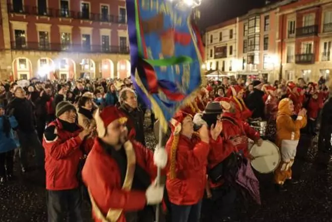 Pregón de Antroxu en Gijón