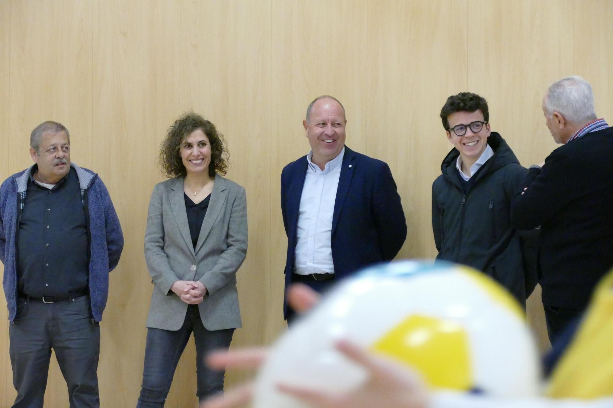 Les Playmakers d’Escolàpies Figueres reben la visita de la Federació Catalana de Futbol