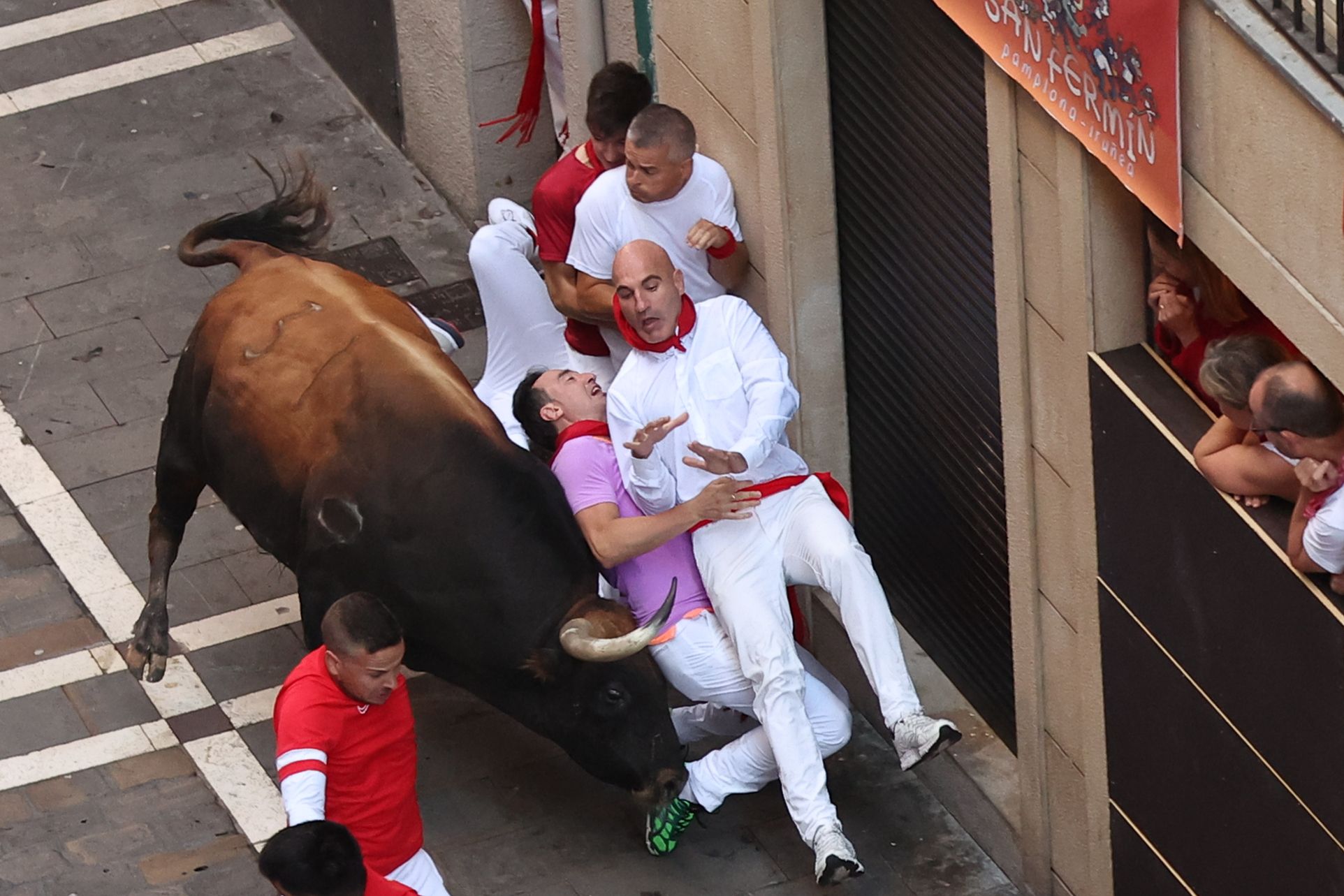 Cuarto encierro de los sanfermines 2023