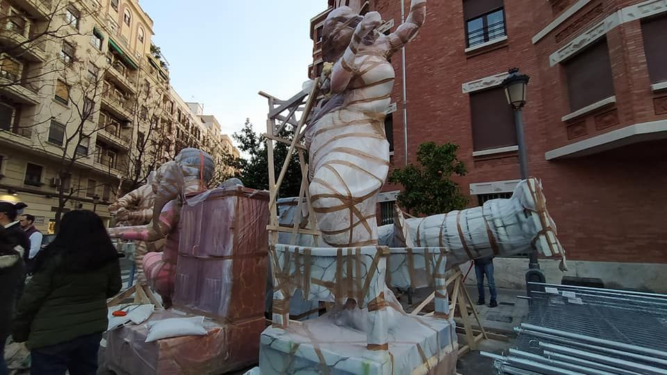 Traslado de la falla Albacete-Marvá