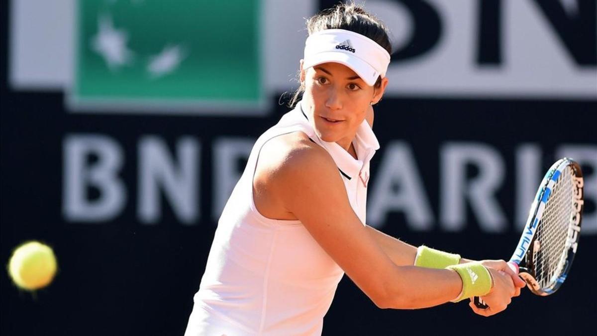 Garbiñe Muguruza explicó que se hizo daño en el cuello el mismo sábado