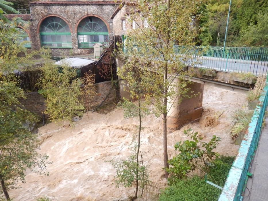 Els efectes de la tempesta Leslie a Ribes de Freser