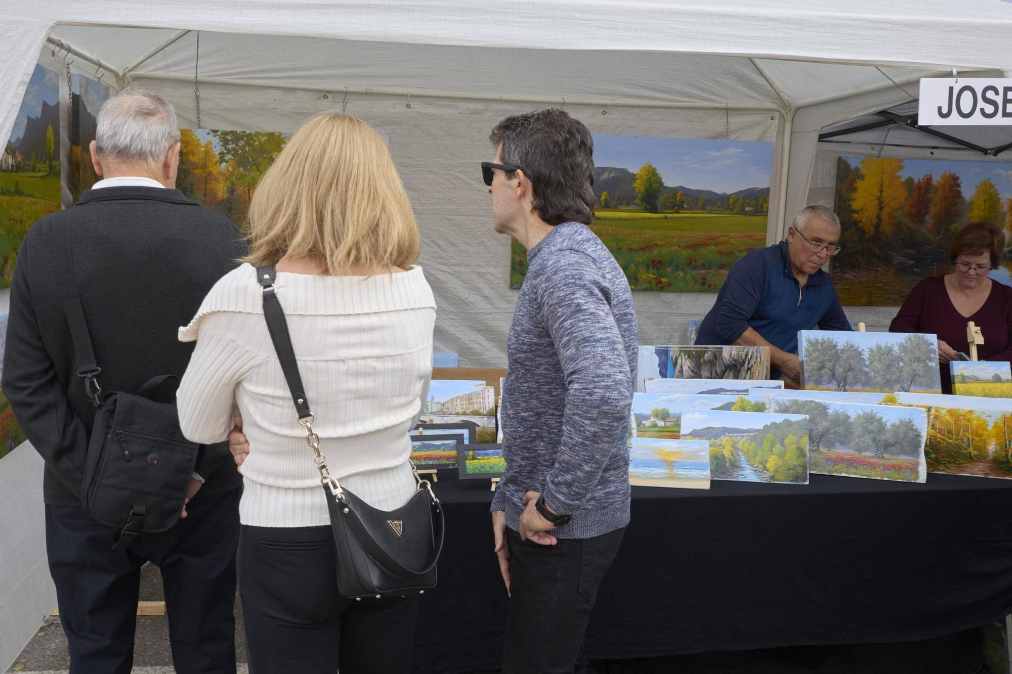 Les fotos de la Fira del dibuix i la pintura de Girona