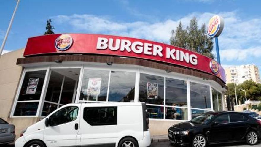 Una imagen del Burger King que se encuentra sobre una parcela municipal