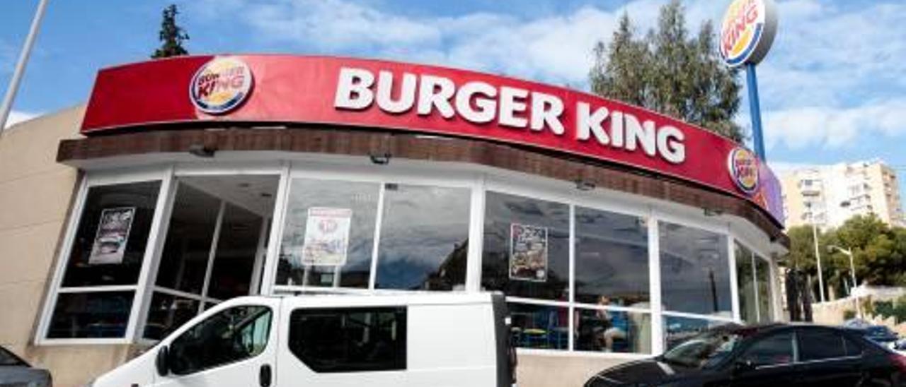 Una imagen del Burger King que se encuentra sobre una parcela municipal