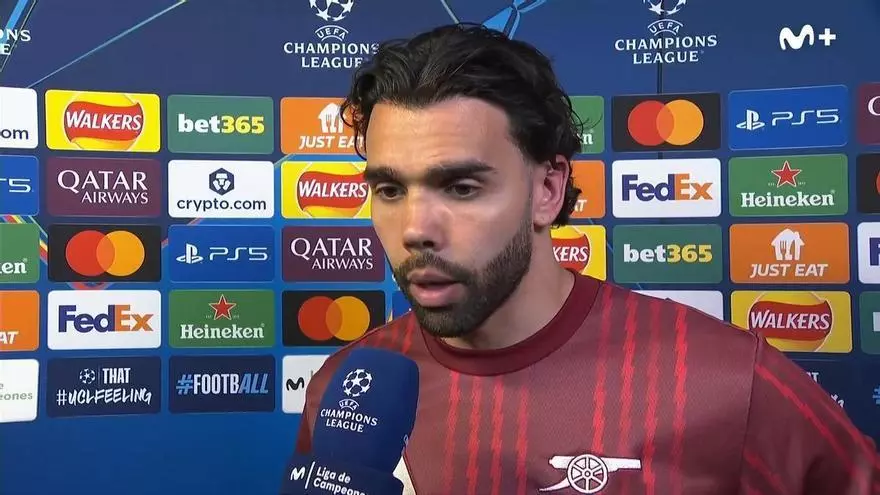 David Raya: "La Champions se decide por detalles y poder meter gol antes del descanso ha sido muy importante"