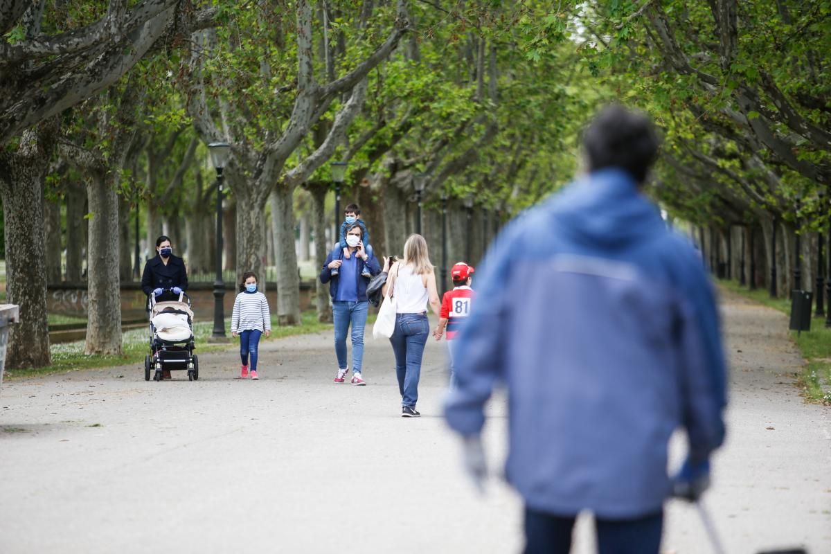 Los niños y niñas vuelven a las calles de Zaragoza