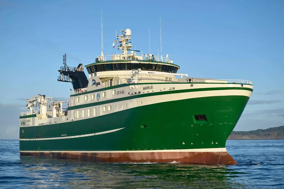 Buque pesquero «Markus», construido por Freire