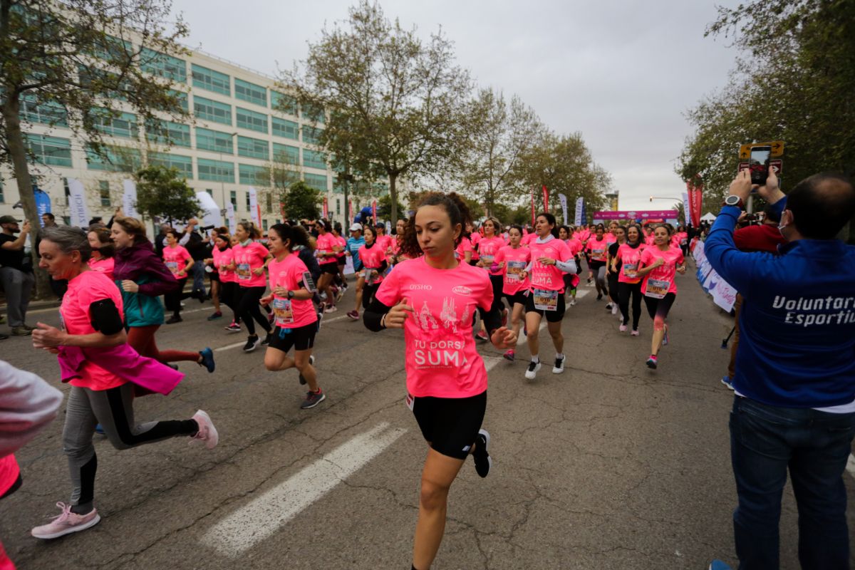 La Carrera de la Mujer recorre el distrito de Algirós