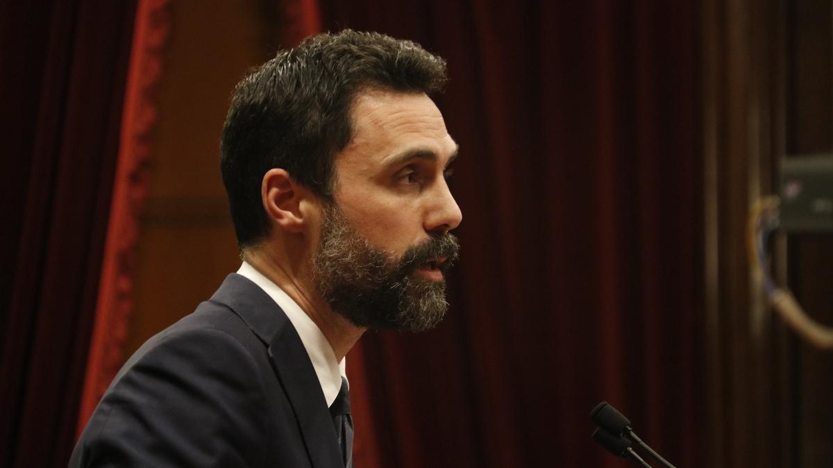 El conseller d&#039;Empresa i Treball, Roger Torrent