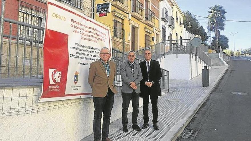 Finalizan las obras de La Calzada y el saneamiento de la zona de Los Santos