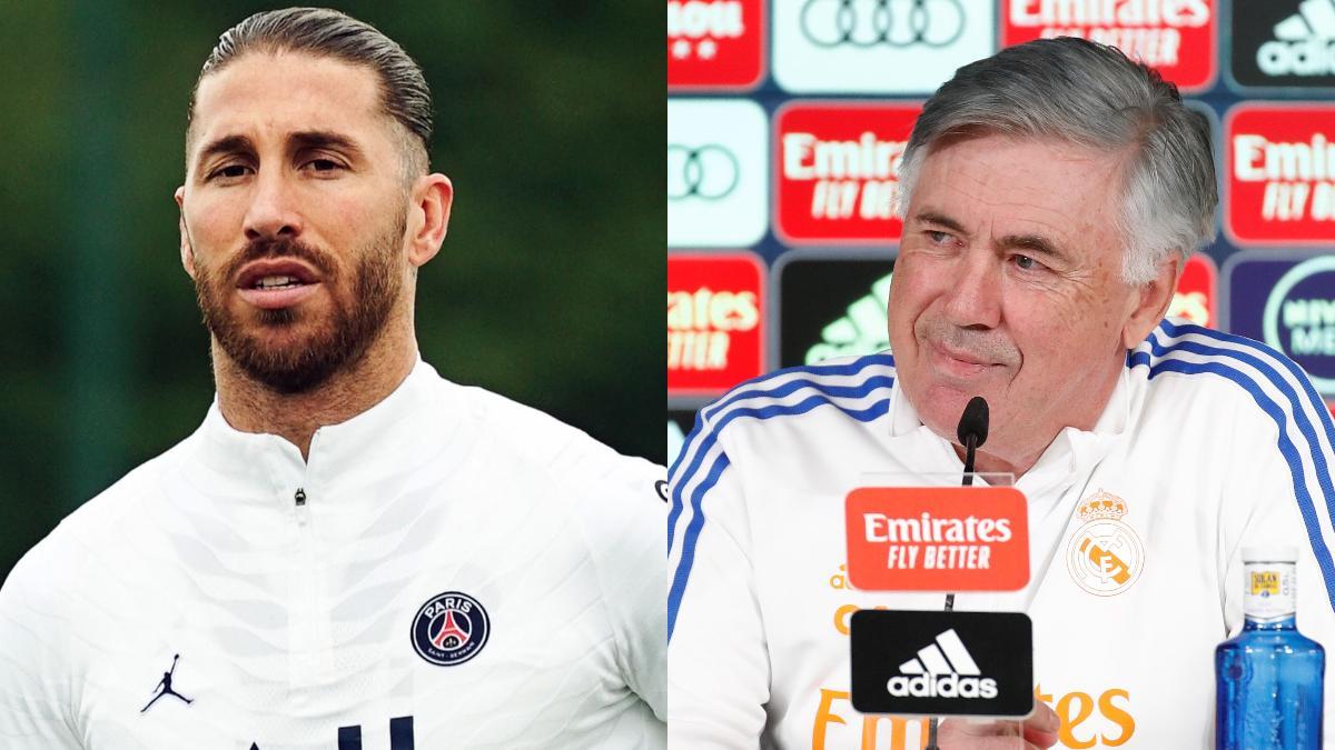 Ancelotti ha mostrado su apoyo a Sergio Ramos