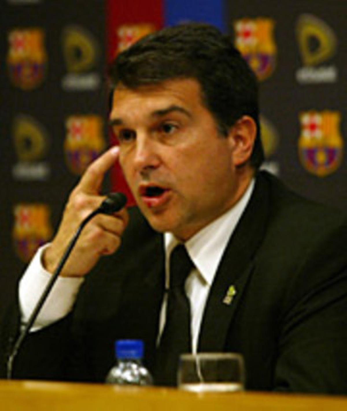 Joan Laporta. Joan Laporta.