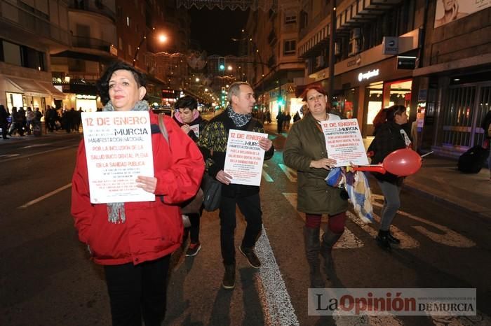 Manifestación de iDental en Gran Vía