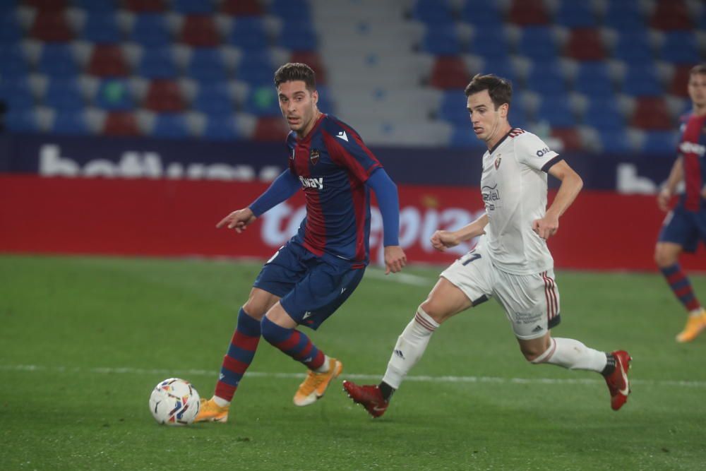 Las mejores fotos del Levante UD - Osasuna