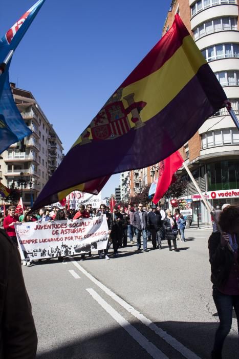 Manifestación del Primero de Mayo en Oviedo