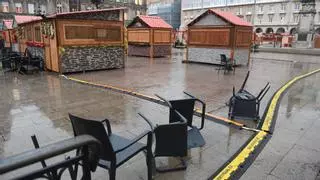 El Atlántico desata su furia con rachas de viento que superan los 150 km/h