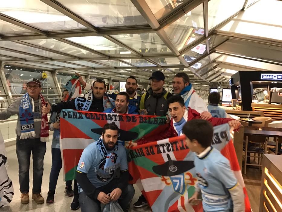 Así recibió el celtismo al Celta en Bilbao