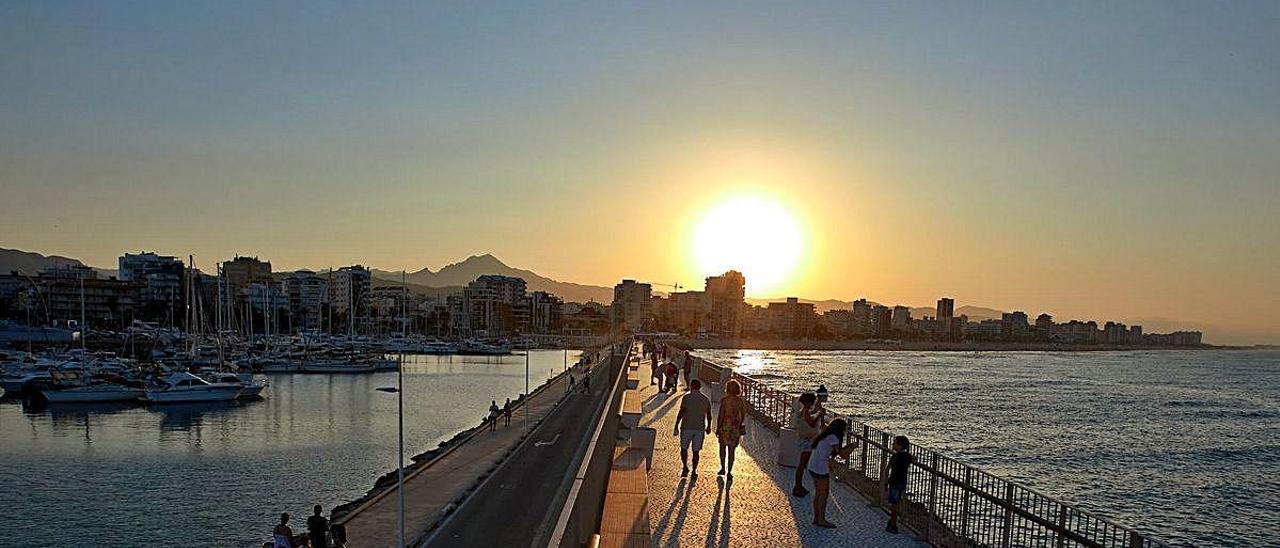 La platja de Gandia