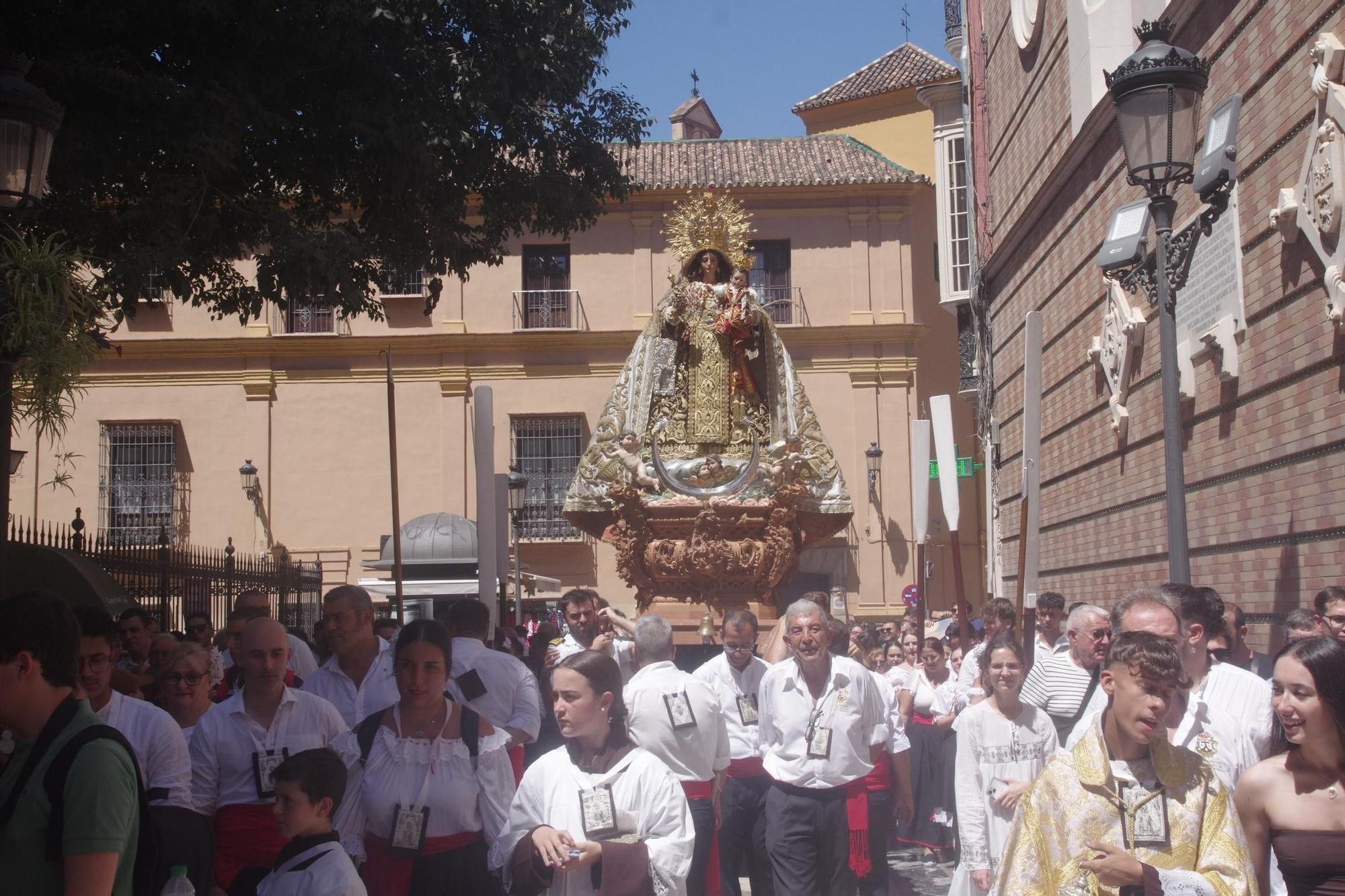 Traslado de la Virgen del Carmen de El Perchel a la Catedral