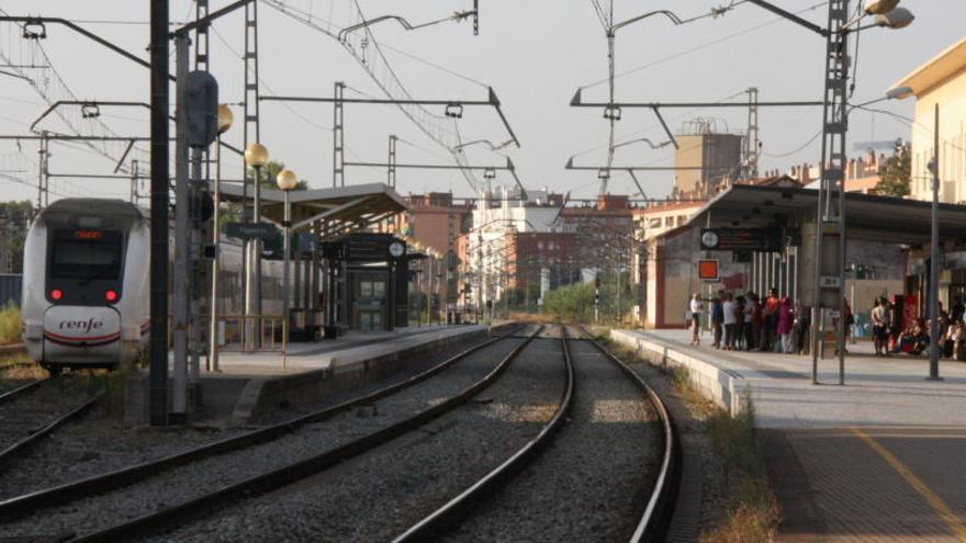 Estació de tren de Figueres (arxiu)