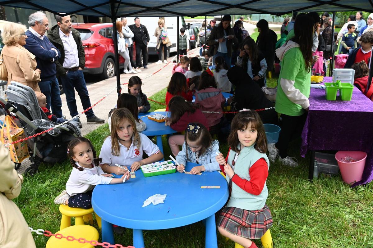 PONTEVEDRA.Inaguración del parque infantil de la Plaza das Regas