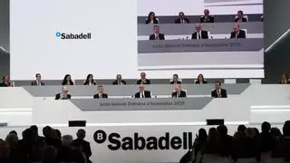 Noche de 'shock' y decepción en el Banc Sabadell