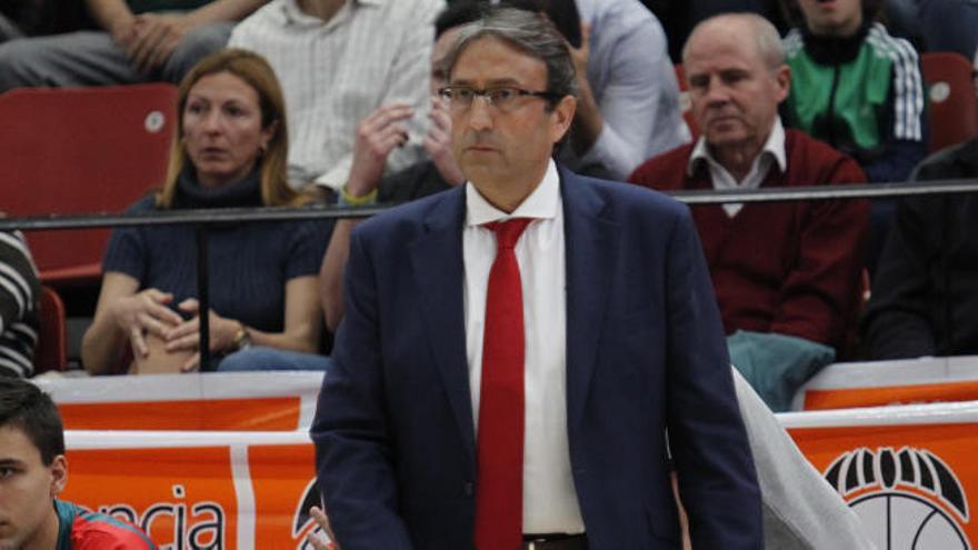 Casimiro, en un partido en La Fonteta.