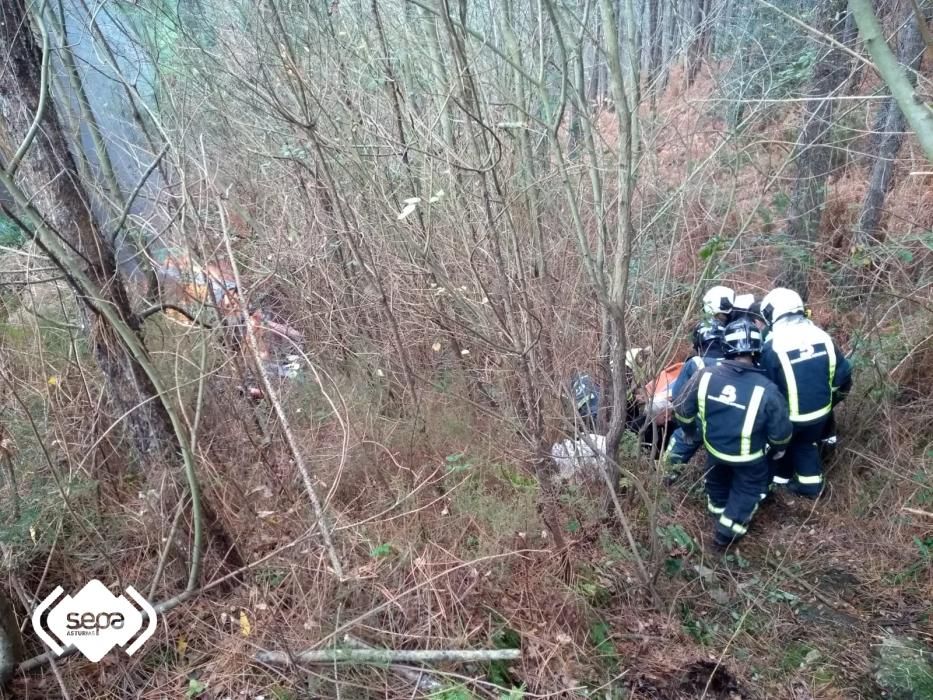 ACCIDENTE DE TRÁFICO EN CUDILLERO