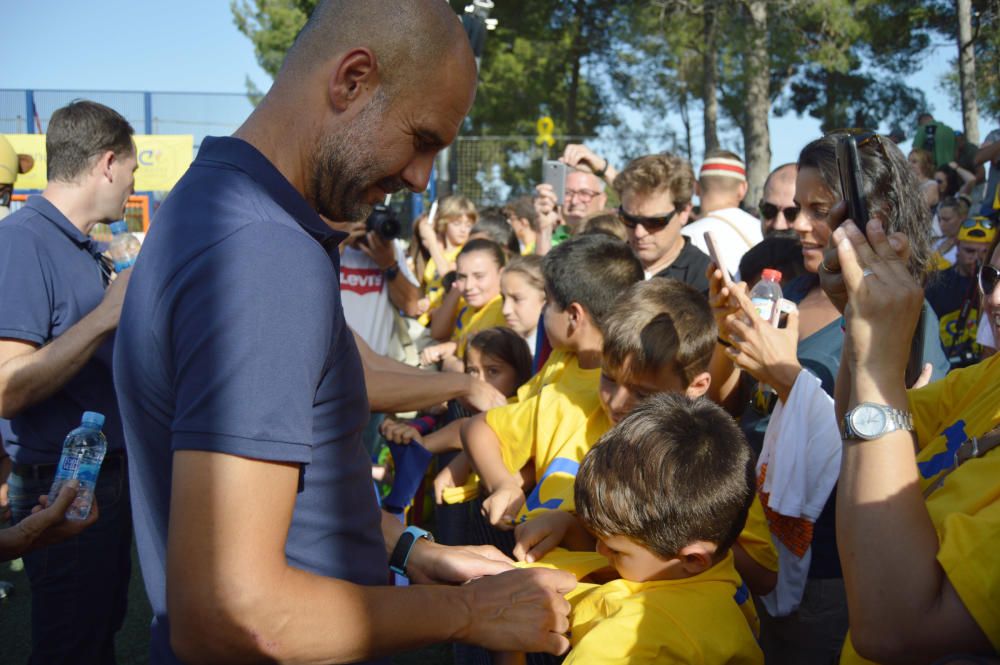 Guardiola porta l'esperit de Cruyff a l'Anoia