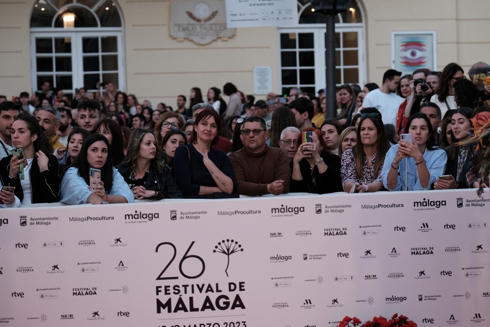 Festival de Málaga 2023 I Alfombra roja de la gala final