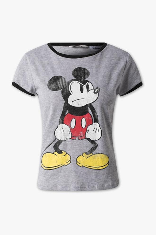 Camiseta con estampado de Mickey Mouse de C&amp;A