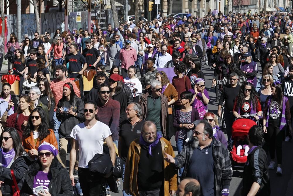 Imatges de la Manifestació feminista