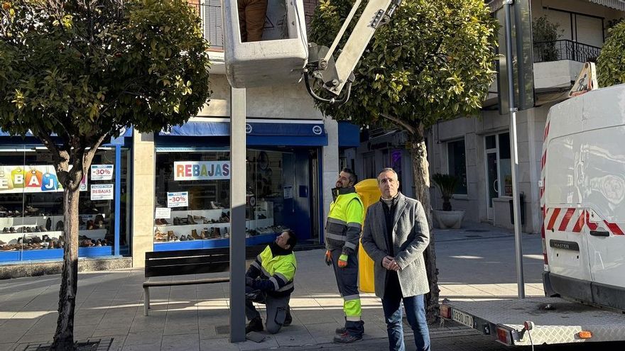El Ayuntamiento de Baena instala 25 cámaras de seguridad y tráfico